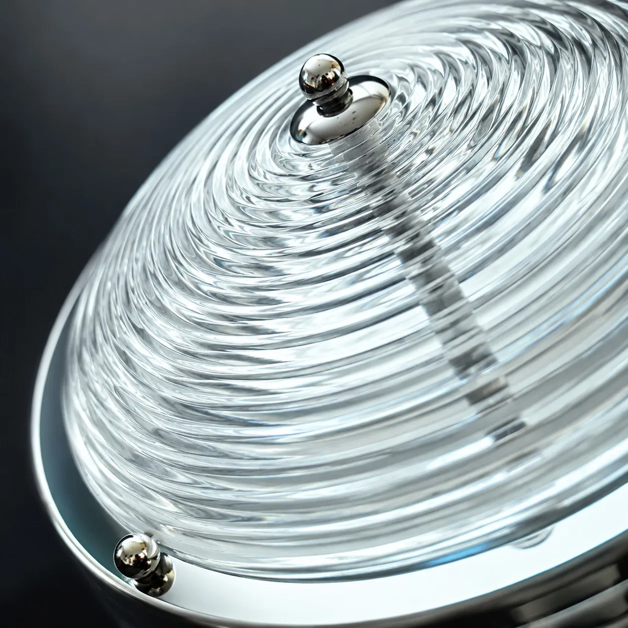 rippled glass detail