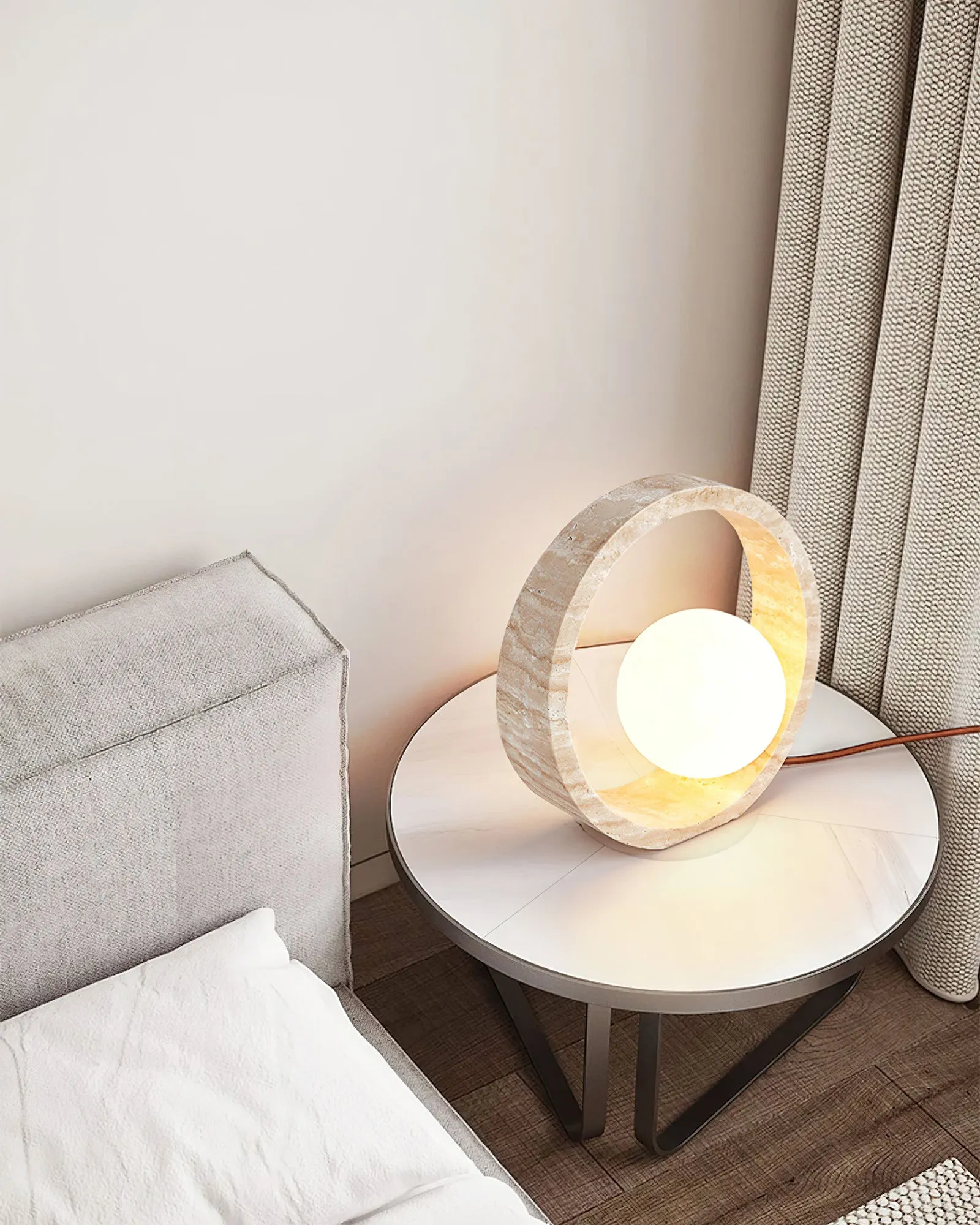 Q Circle Table Lamp - Vakkerlight