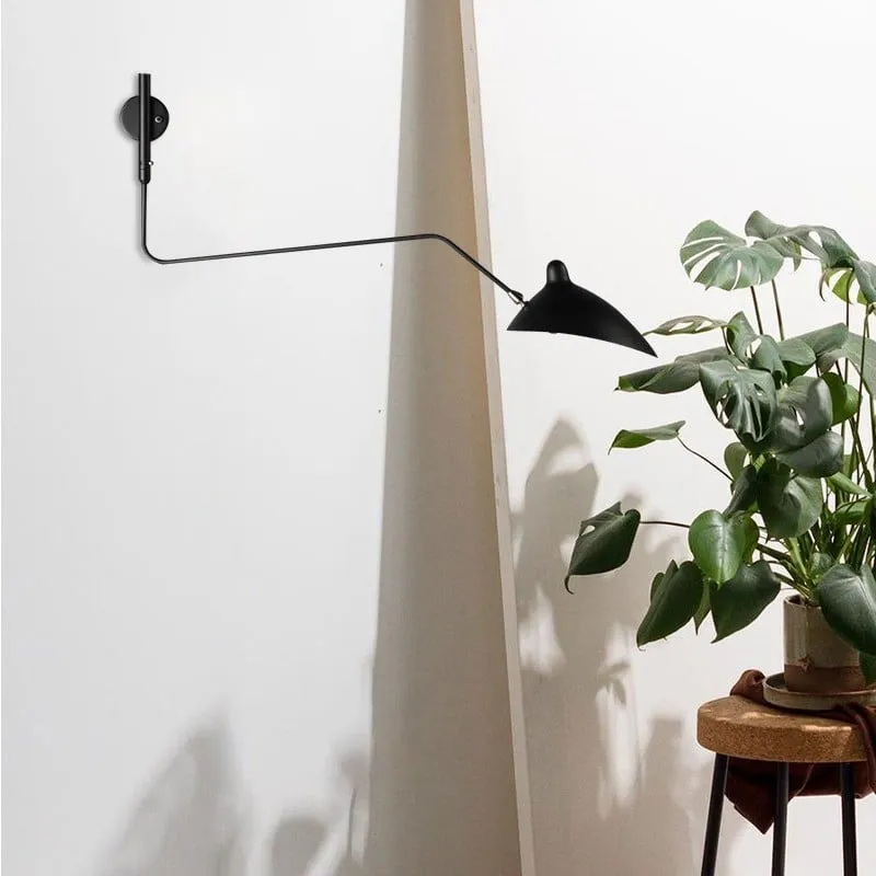 Duckbill Adjustable Arm Wall Light S1