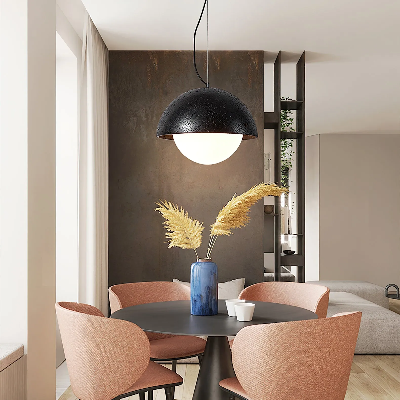 Crescent Glow Pendant Lamp - Vakkerlight