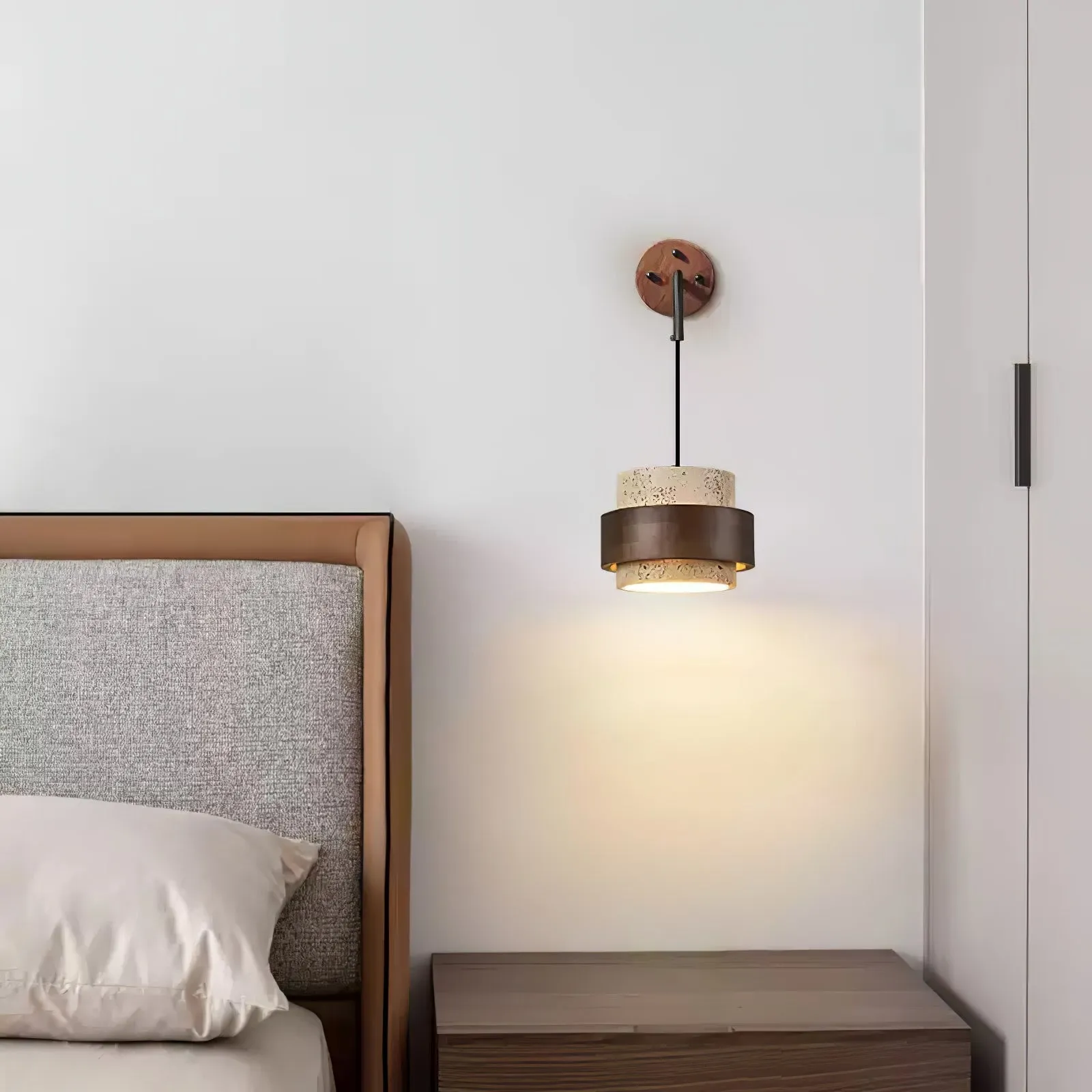 Stonova Travertine Wall Sconce - Vakkerlight