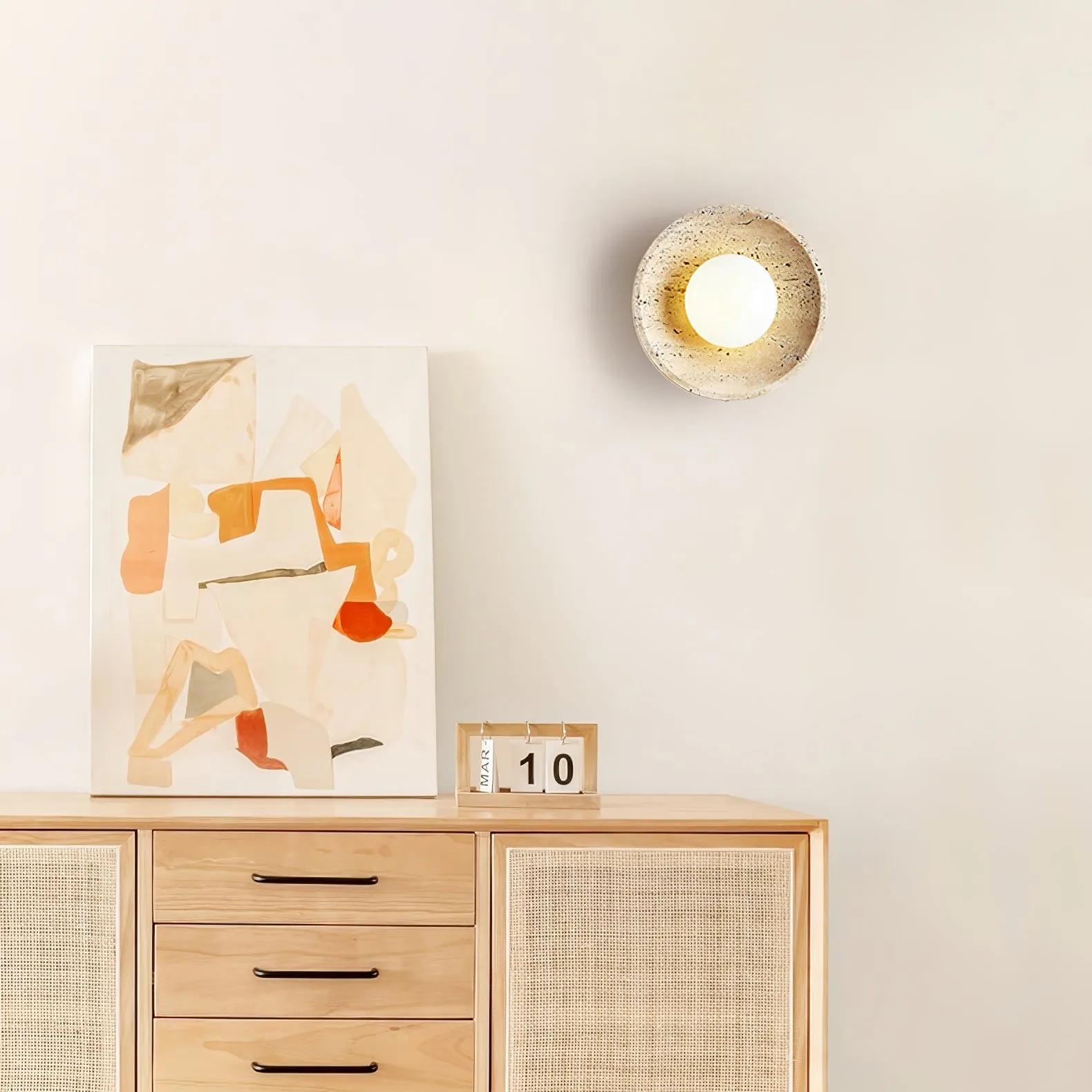 Stone Eclipse Plug - in Wall Light - Vakkerlight