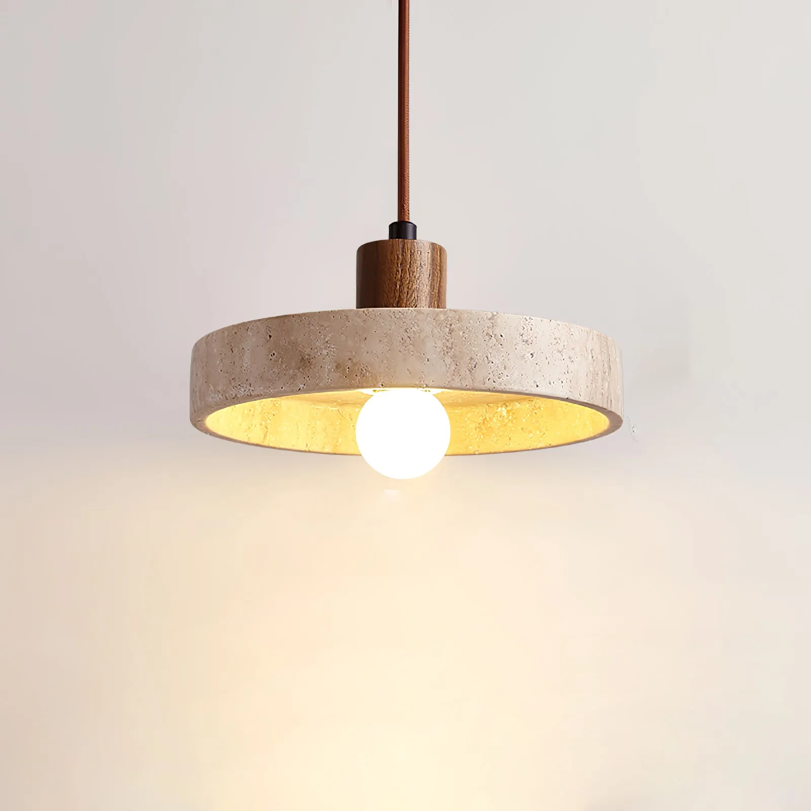 Piedra Travertine Pendant Light - Vakkerlight