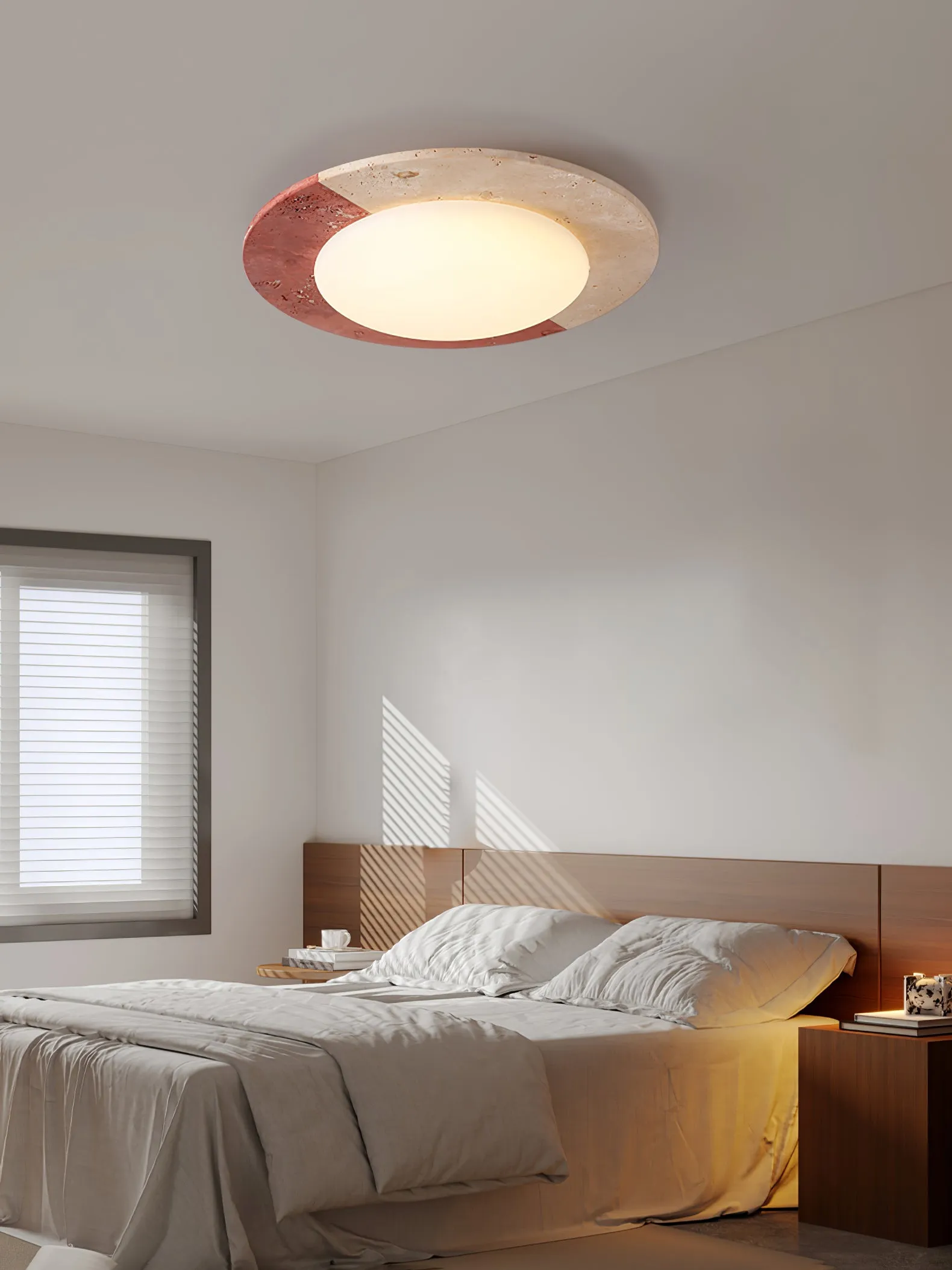 Celestial Travertine Ceiling Lamp - Vakkerlight