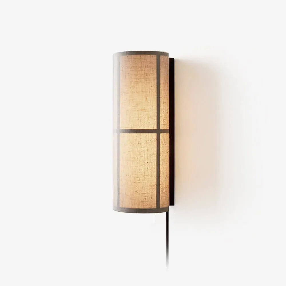 Cylinder Fabric Wall Lamp - Vakkerlight