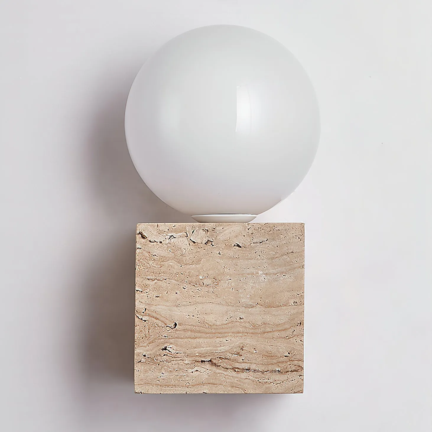 Cube Stone Wall Lamp - Vakkerlight
