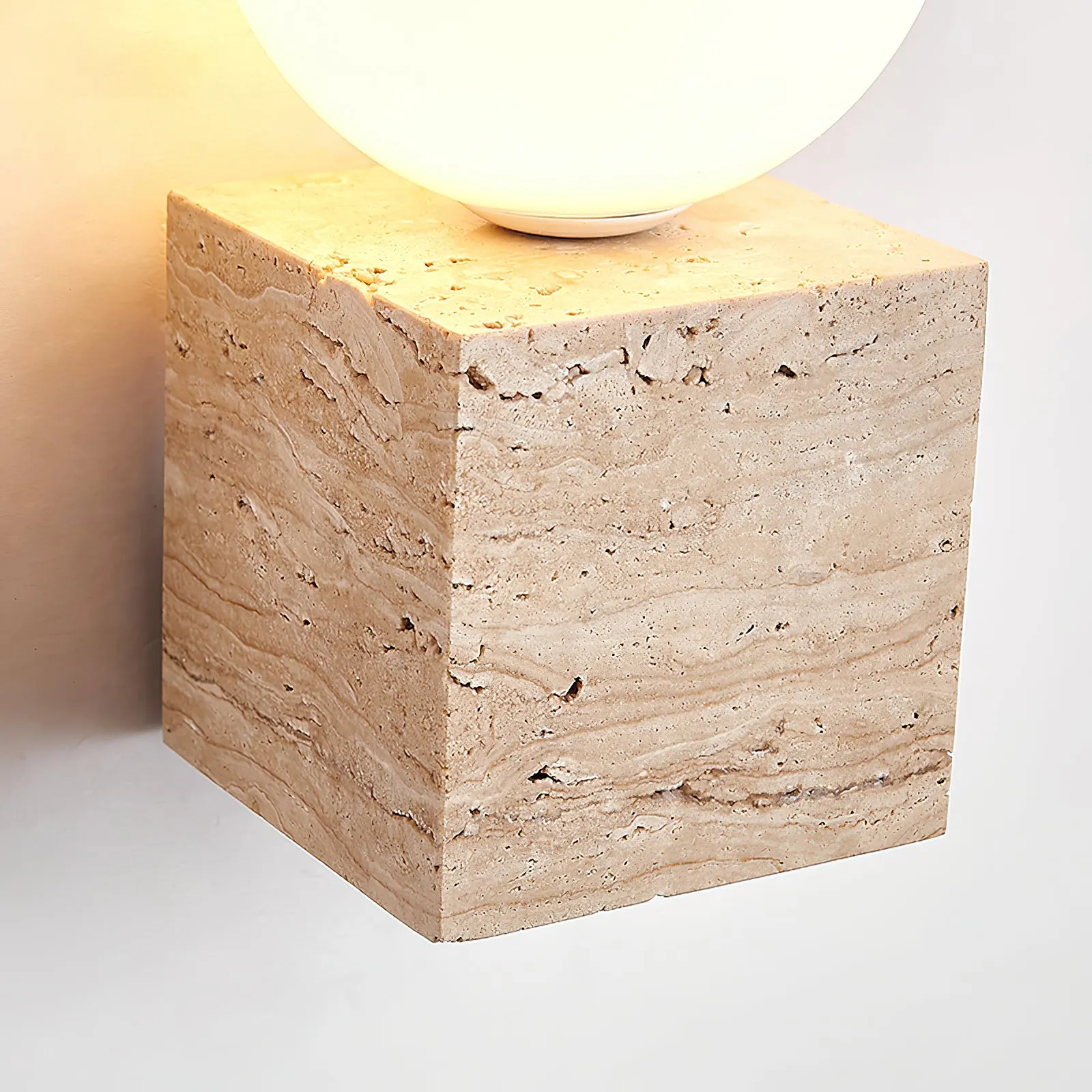 Cube Stone Wall Lamp - Vakkerlight