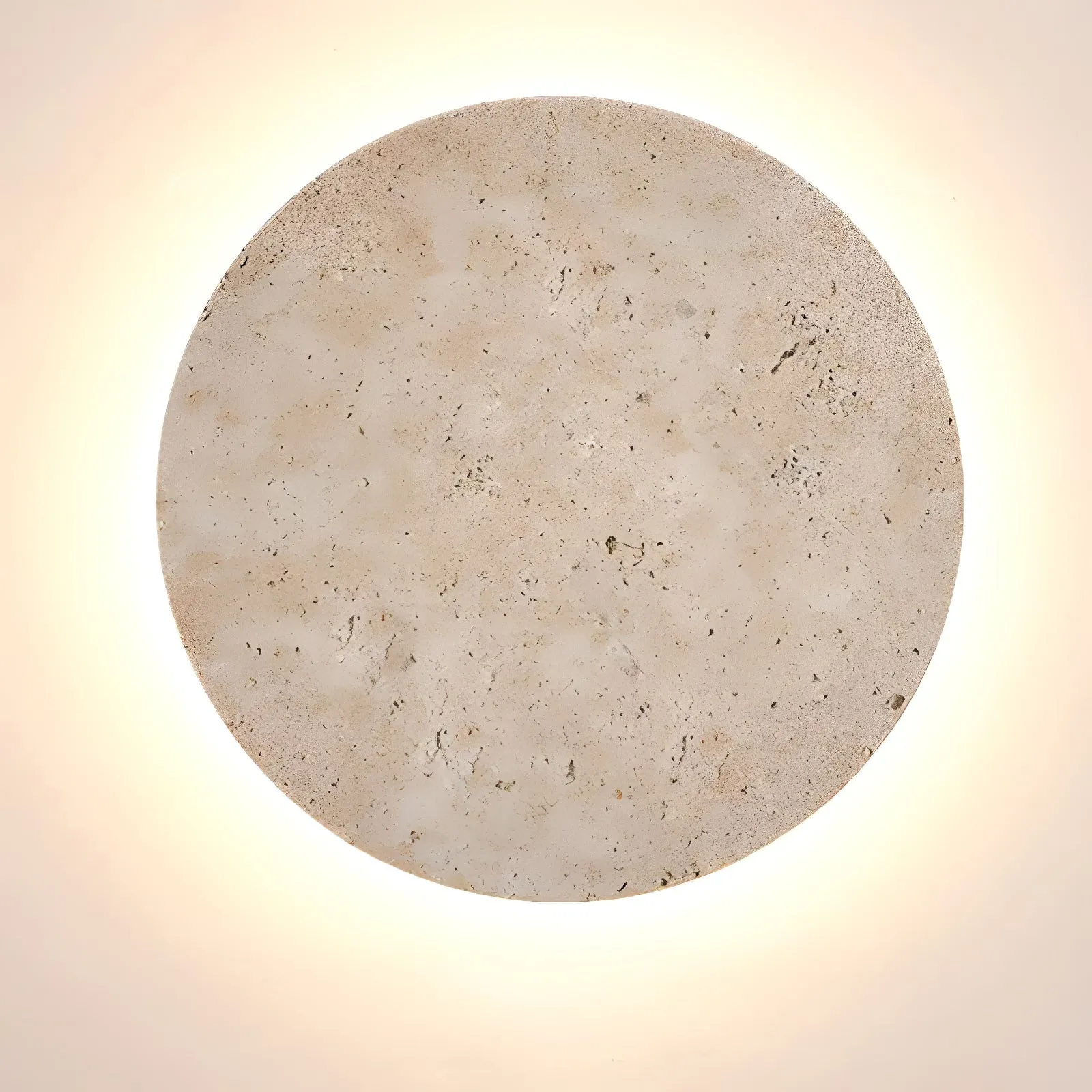 Circle Travertine Wall Lamp - Vakkerlight
