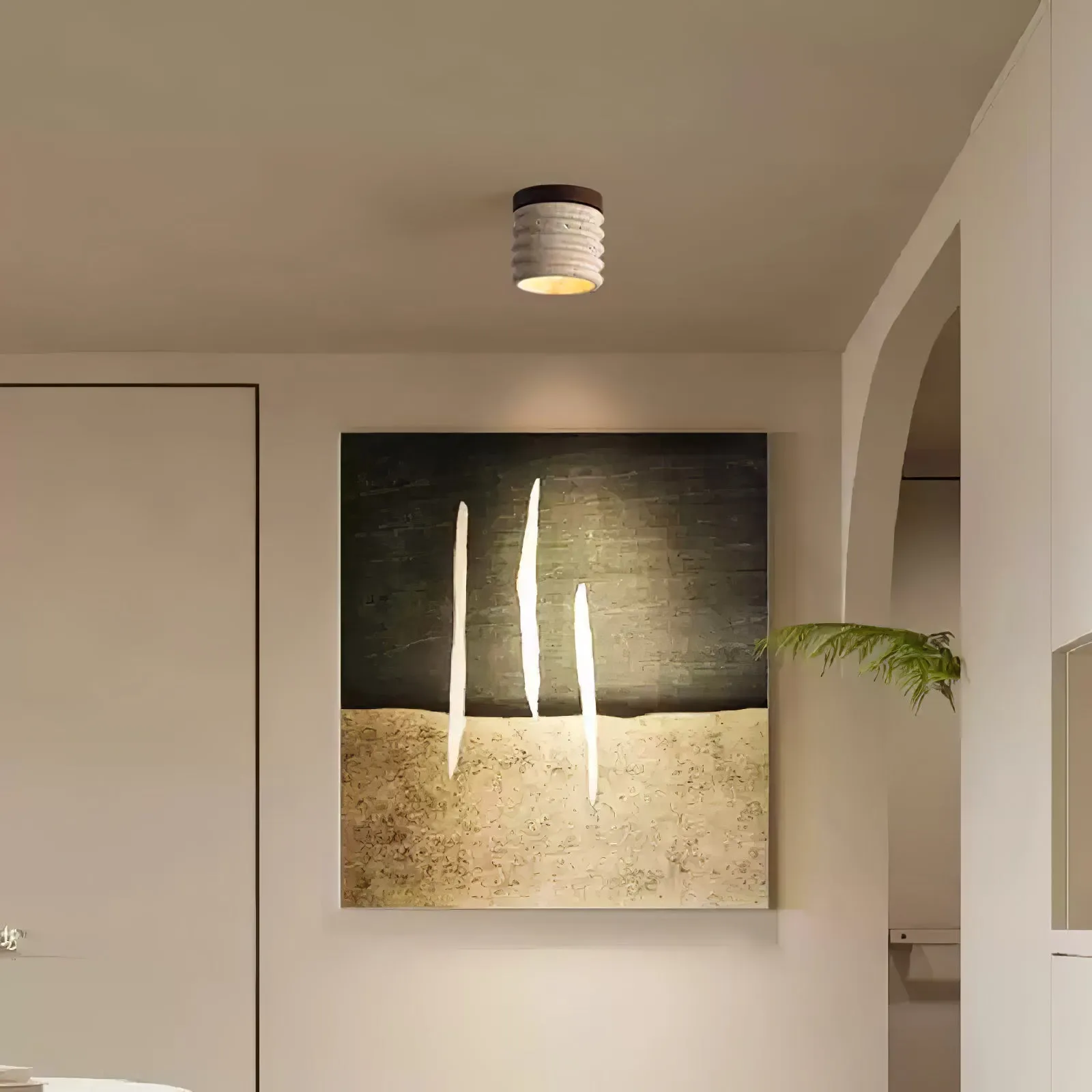 Ridge Artisan Ceiling Lamp - Vakkerlight