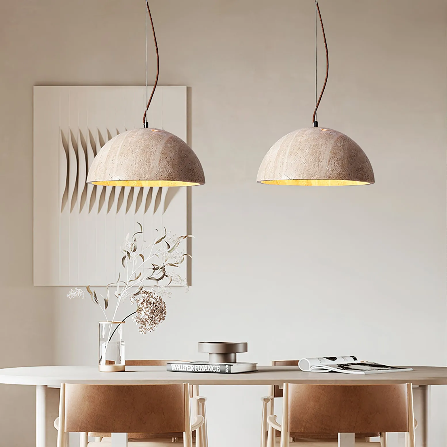Crescent Glow Pendant Lamp - Vakkerlight