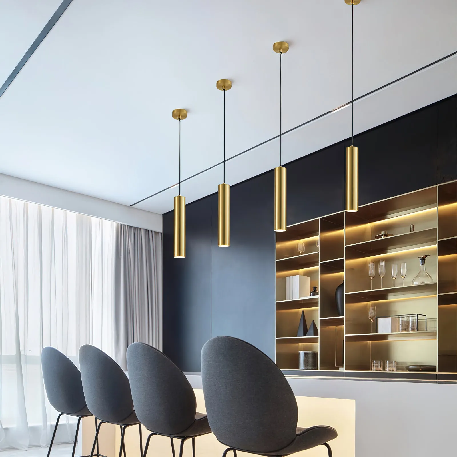 Streamline Cylinder Pendant Lamp - Vakkerlight