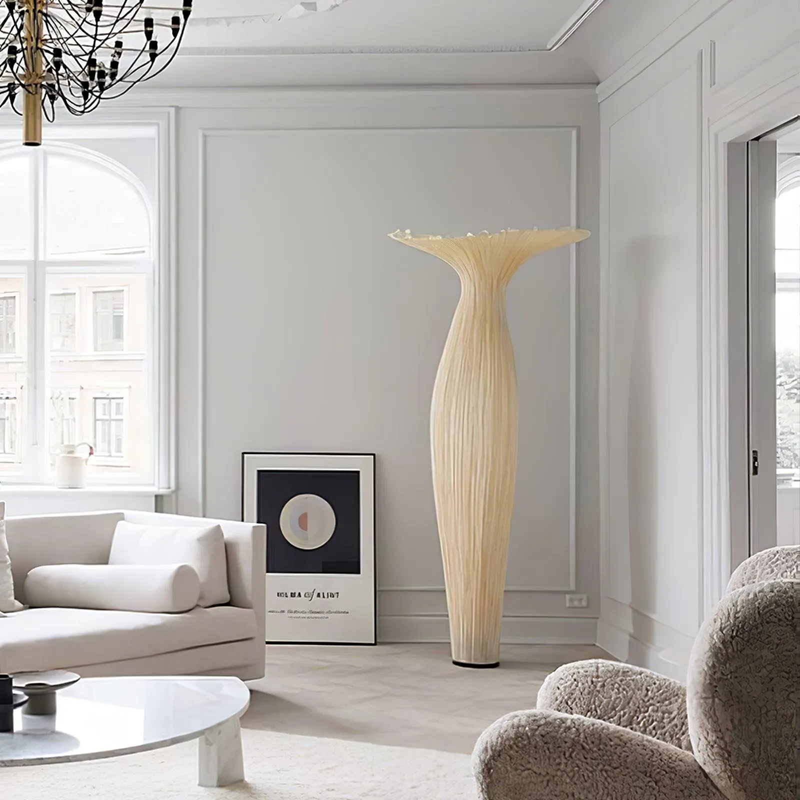 Vase Fabric Floor Lamp - Vakkerlight