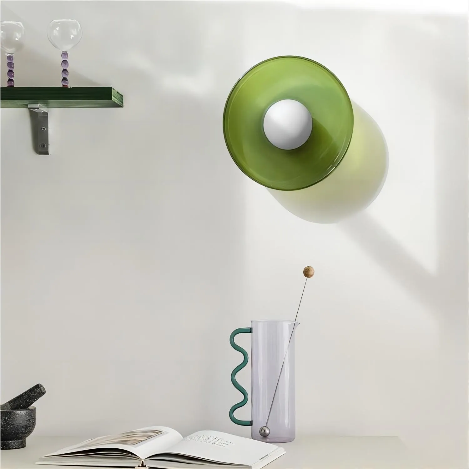 Morandic Disc Orb Wall Lamp Ceiling Lamp S26