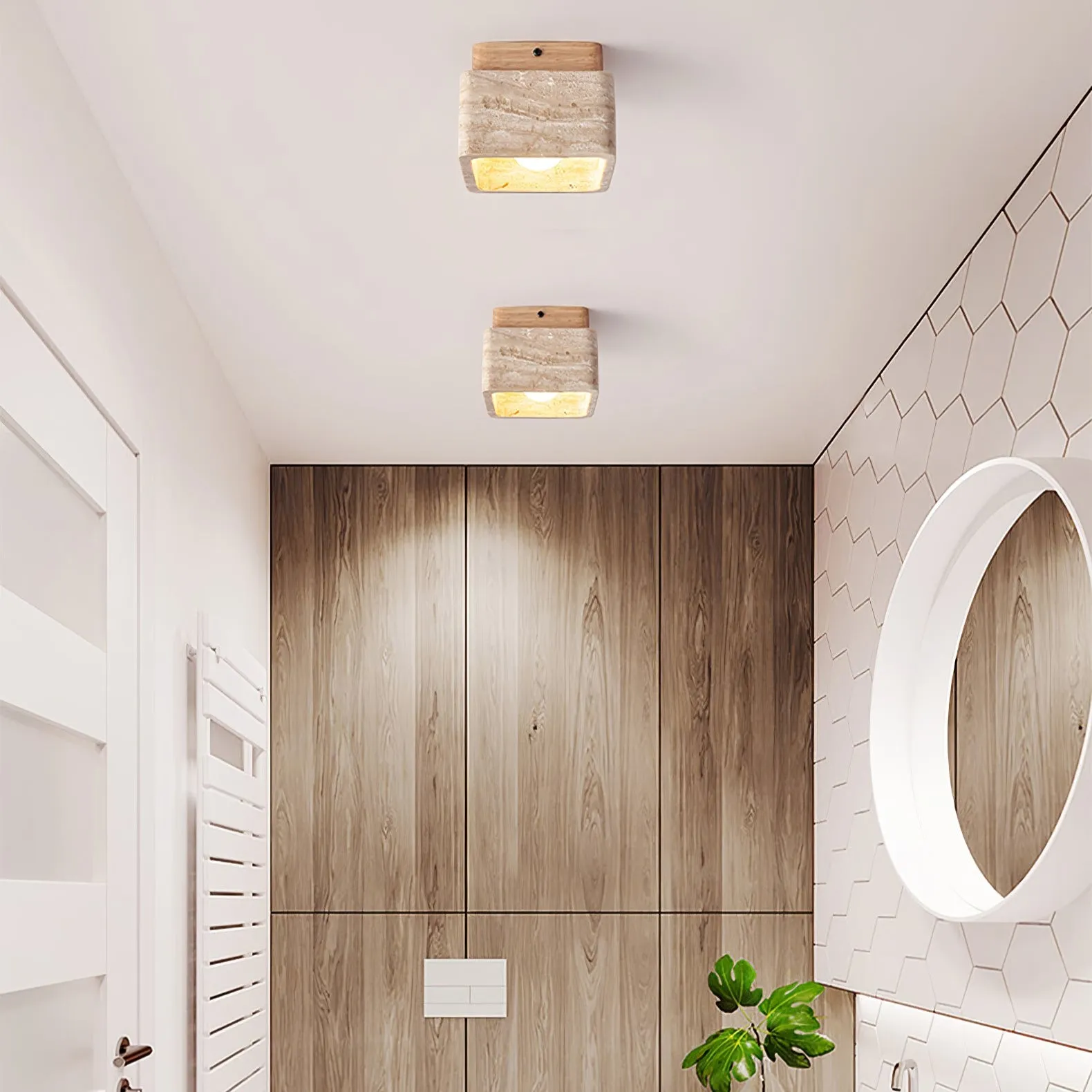 Terra Block Ceiling Light - Vakkerlight
