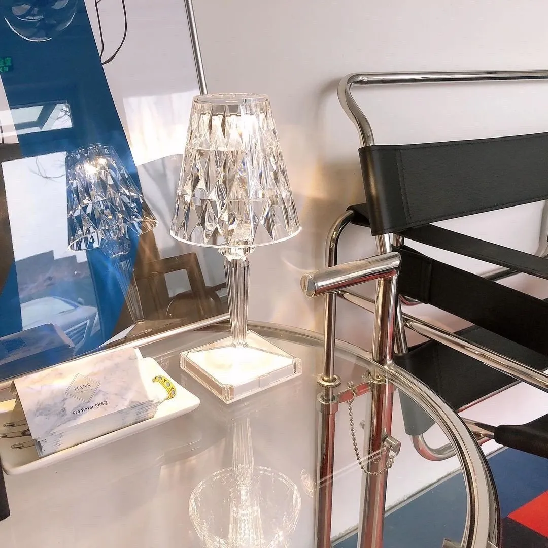 Big Battery Powered Led Table Lamp