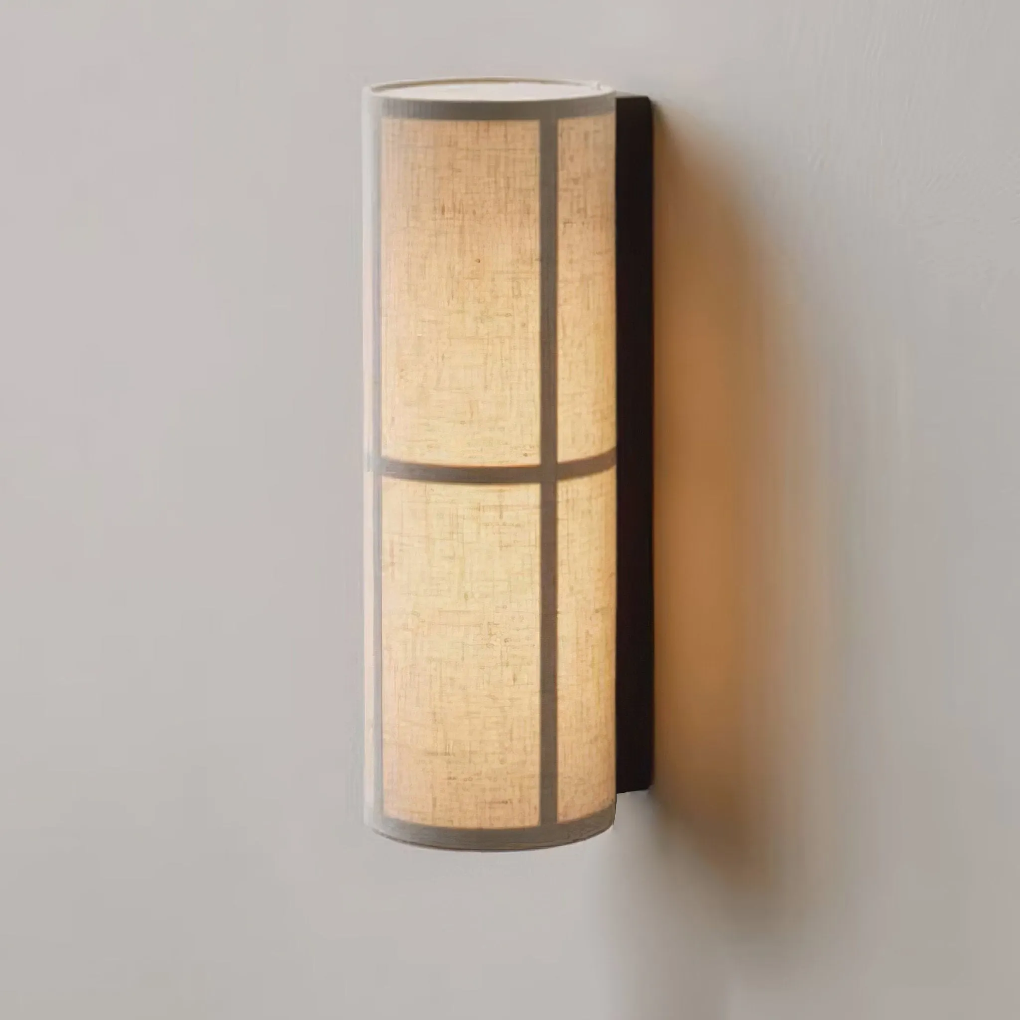 Cylinder Fabric Wall Lamp - Vakkerlight