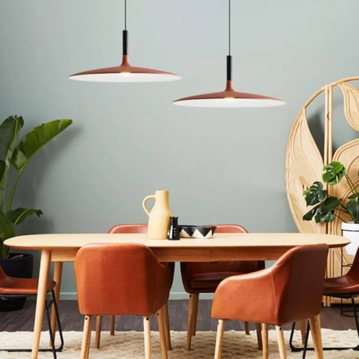 Aplomb Large Industrial Metal Pendant Light