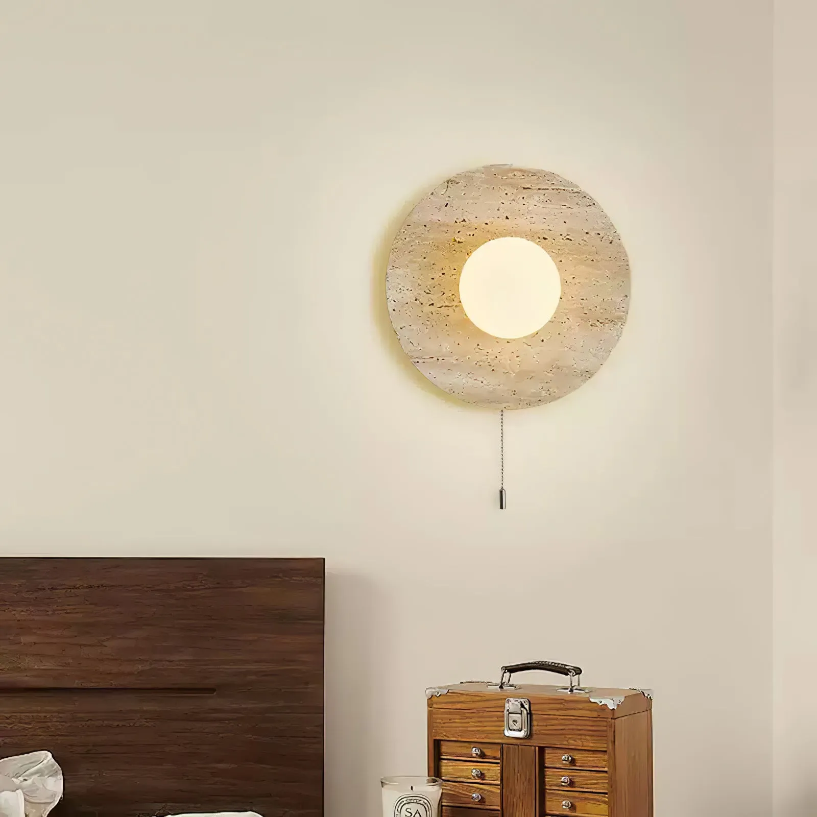 Stone Lunar Eclipse Wall Light - Vakkerlight