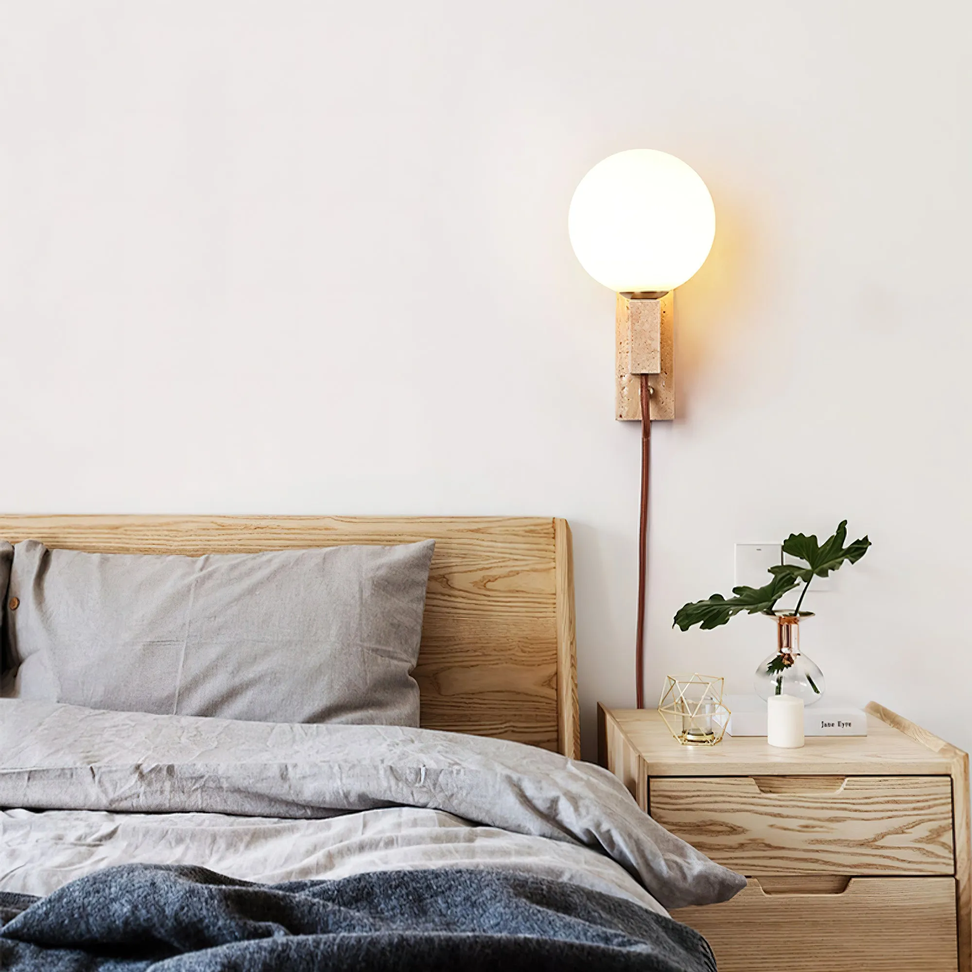 Atlas Globe Wall Sconce - Vakkerlight