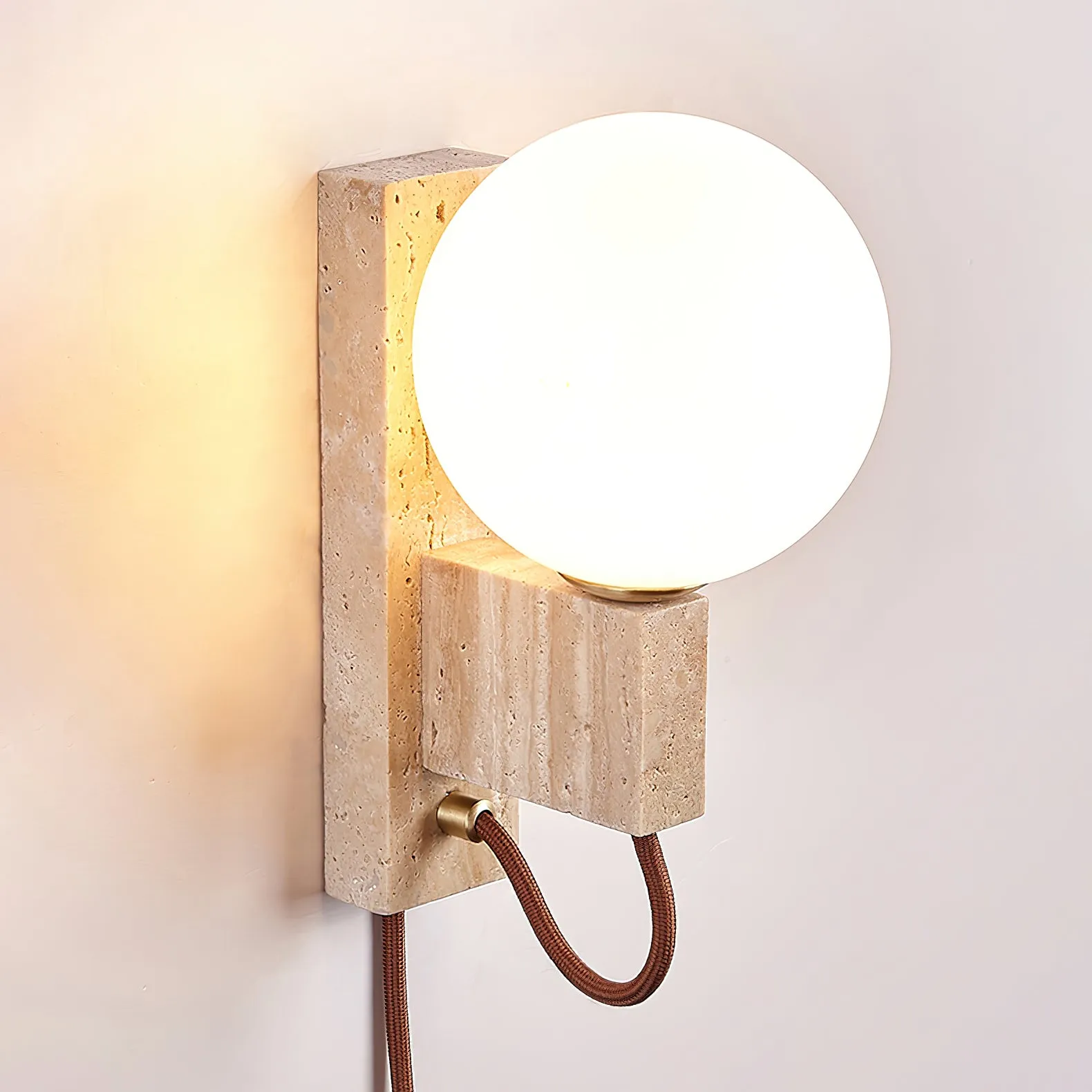 Atlas Globe Wall Sconce - Vakkerlight