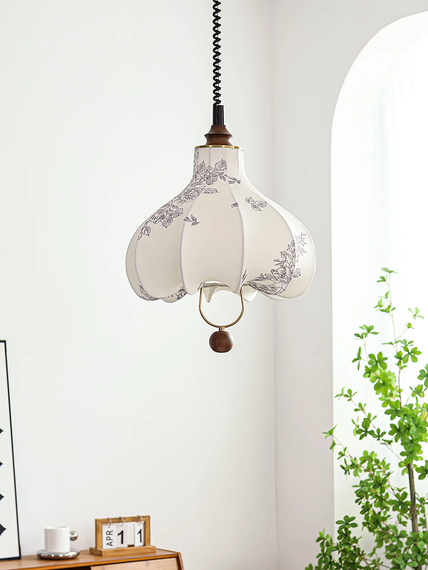 Pear Fabric Pendant Lamp - Vakkerlight