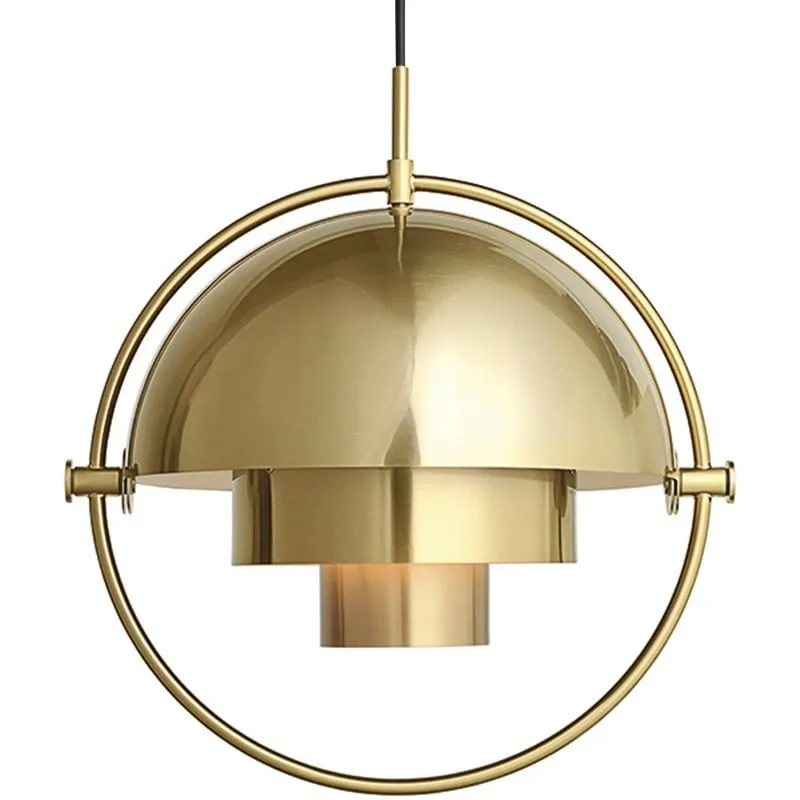 Danish Rotatable Metal Pendant Light S7