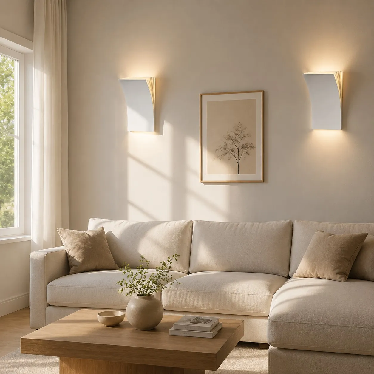 Curved LED Wall Sconce 5