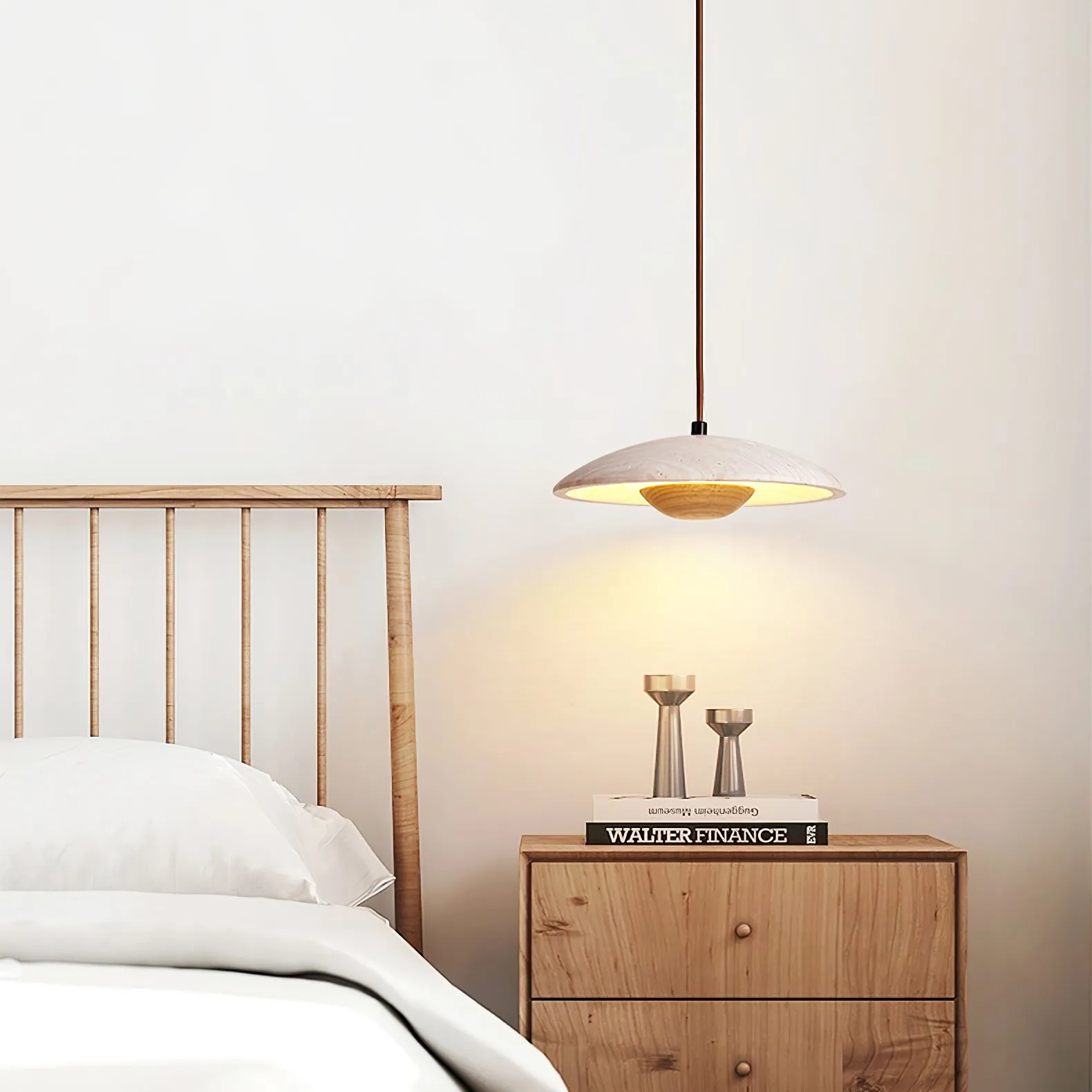Solara Wood Pendant Lamp - Vakkerlight
