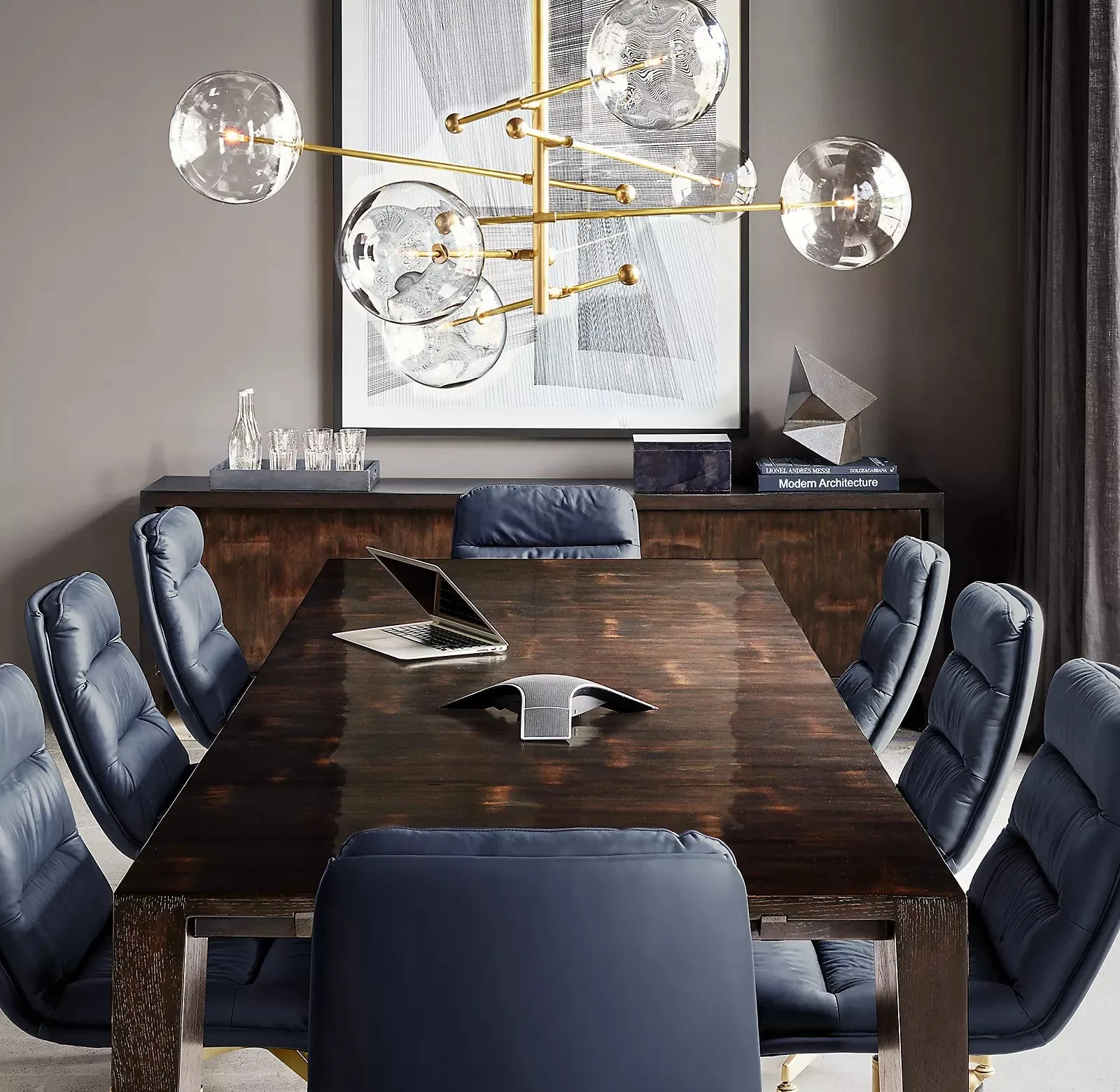 Glass Globe Mobile Chandelier - Vakkerlight