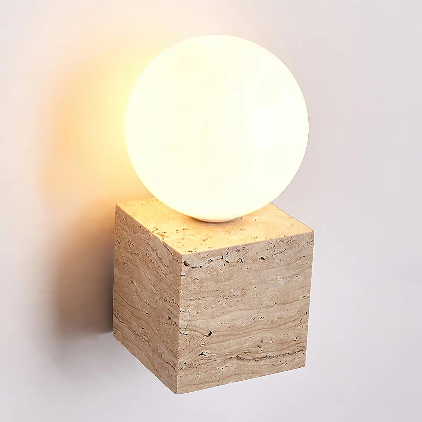 Cube Stone Wall Lamp - Vakkerlight