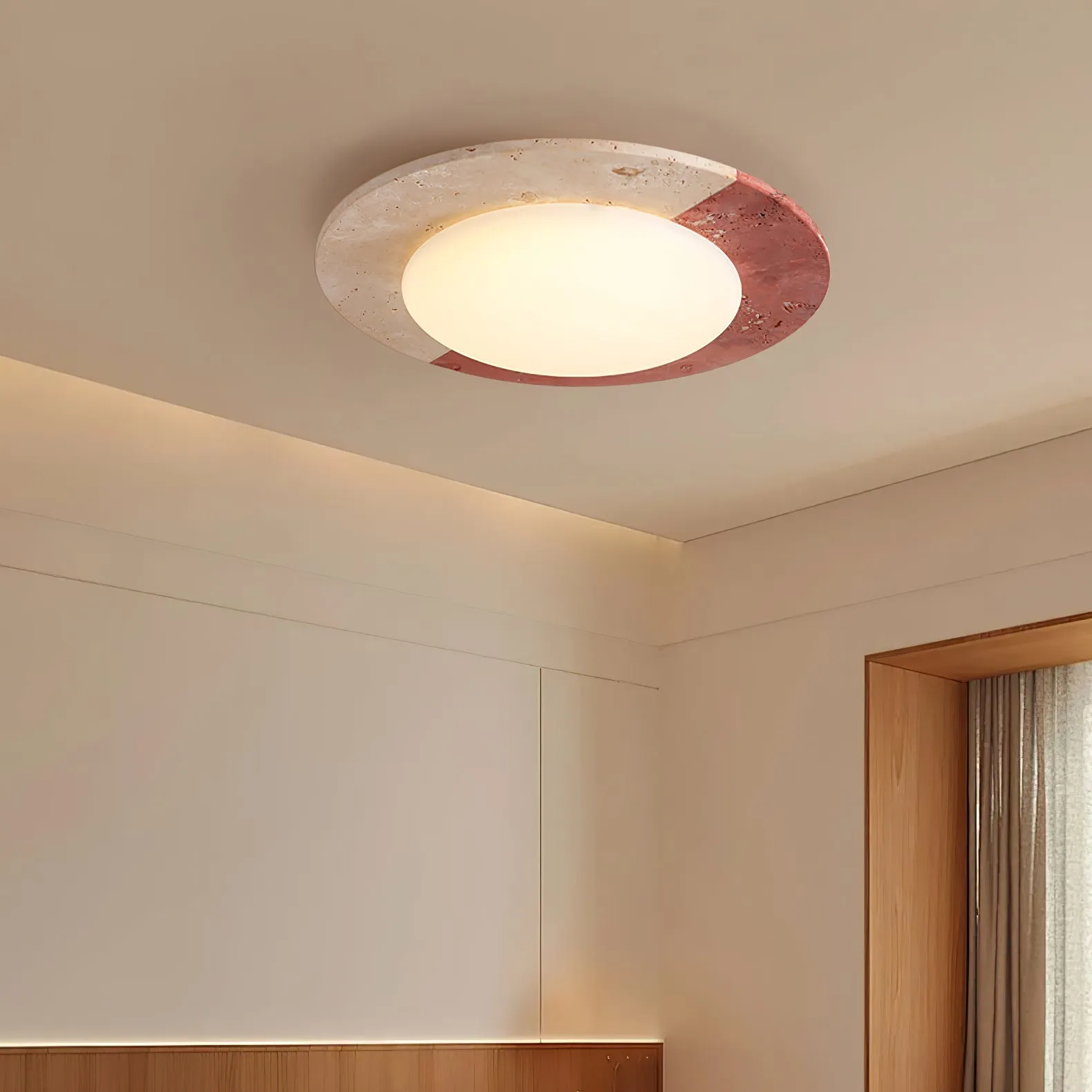 Celestial Travertine Ceiling Lamp - Vakkerlight