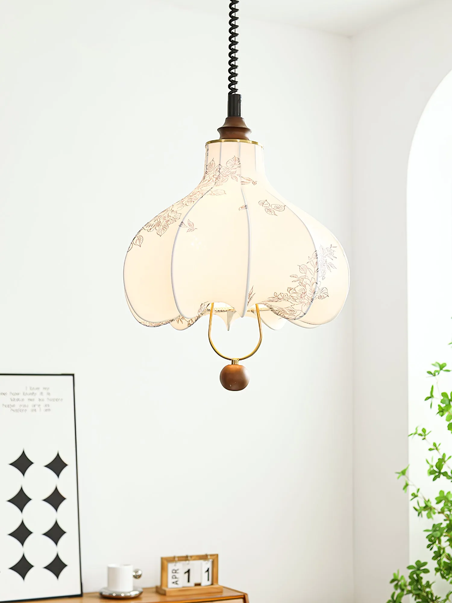 Pear Fabric Pendant Lamp - Vakkerlight