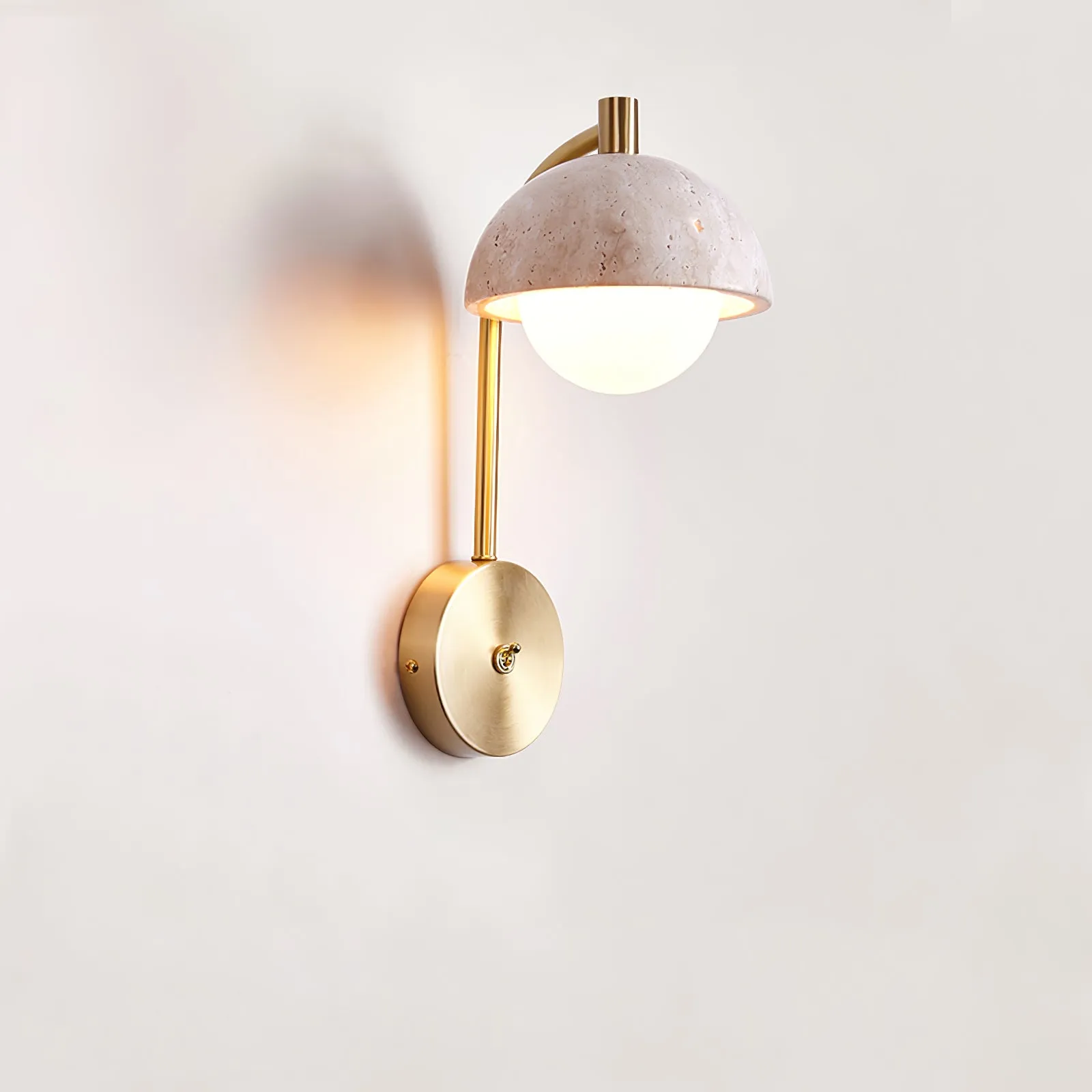 Vellum Travertine Wall Lamp - Vakkerlight