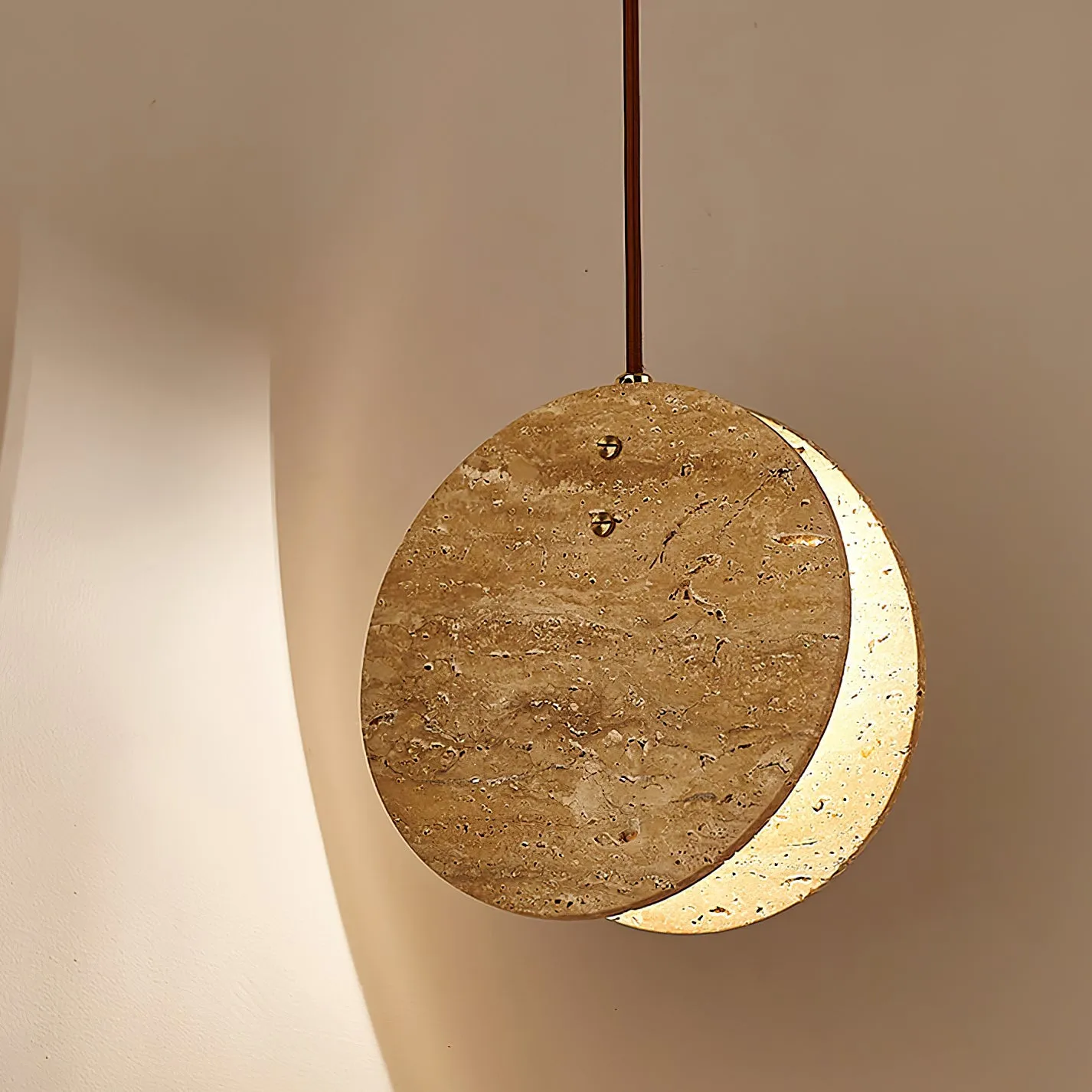 Solstice Stone Pendant Light - Vakkerlight