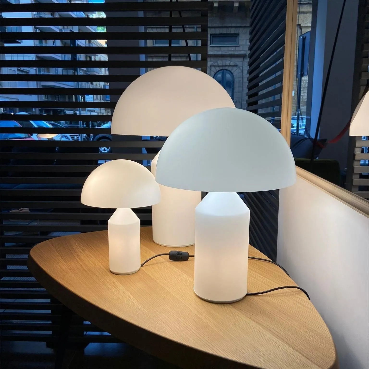 Atollo Mushroom Bedside Table Lamp