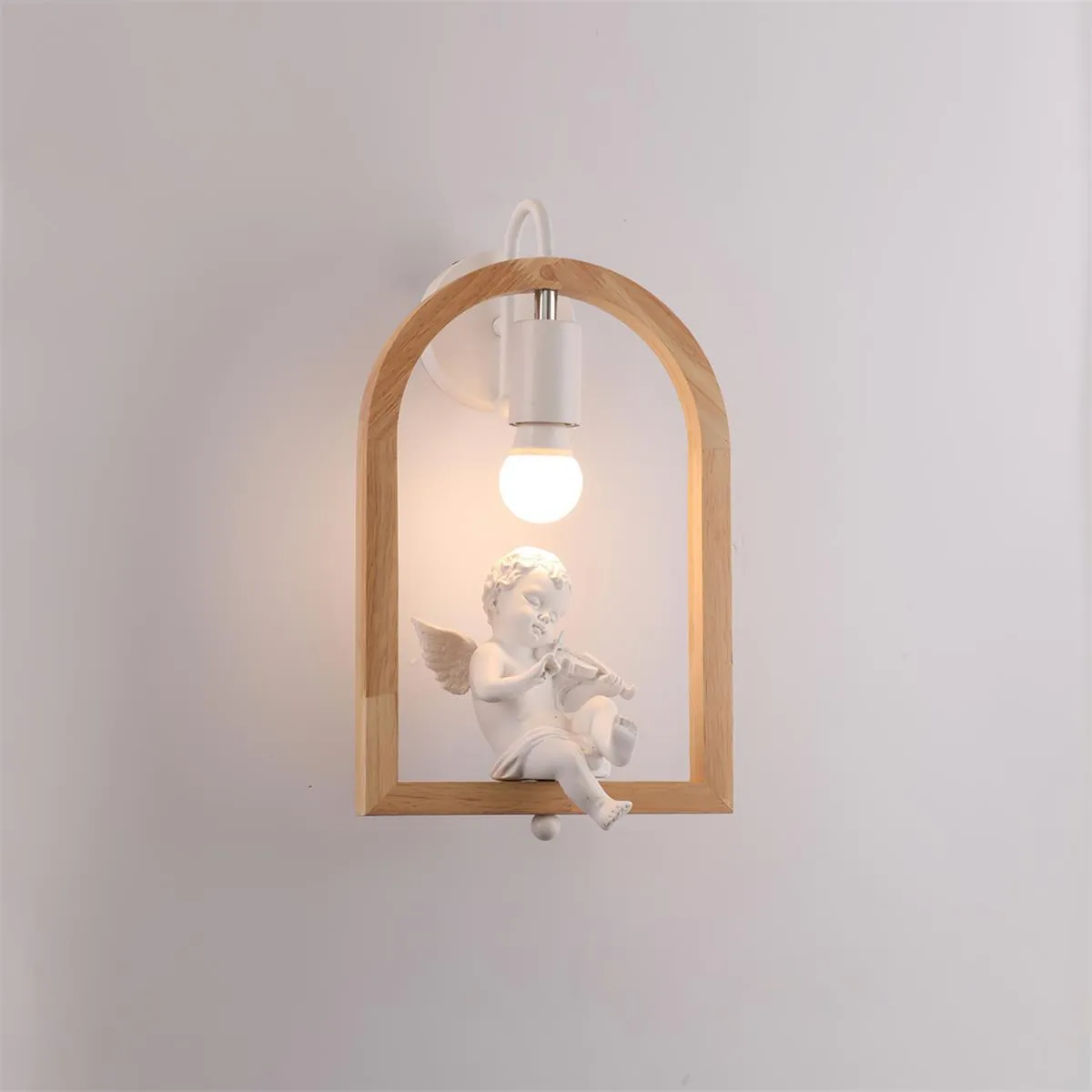 Wood Bird Resin Wall Light - Vakkerlight