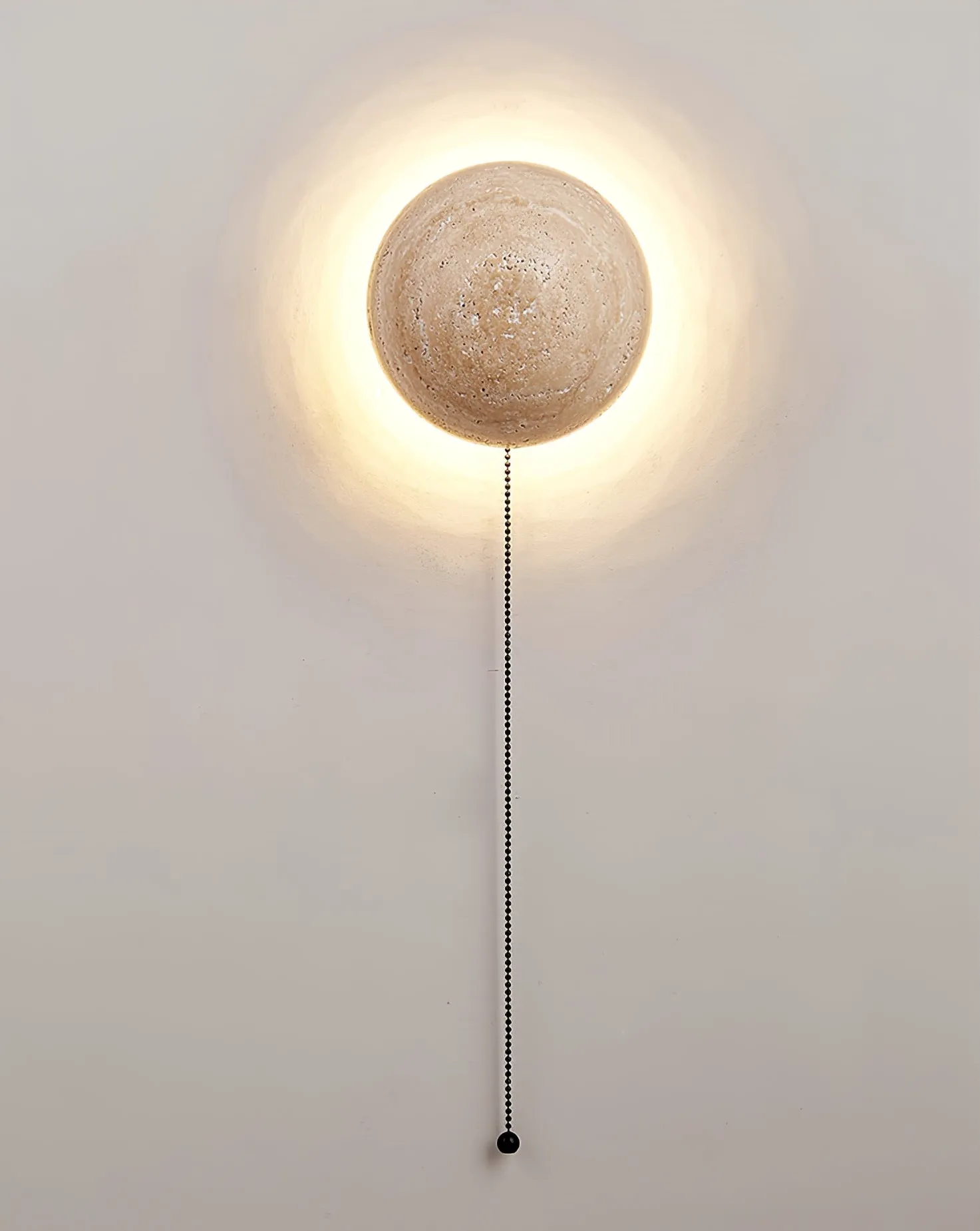 Luna Travertine Wall Light - Vakkerlight