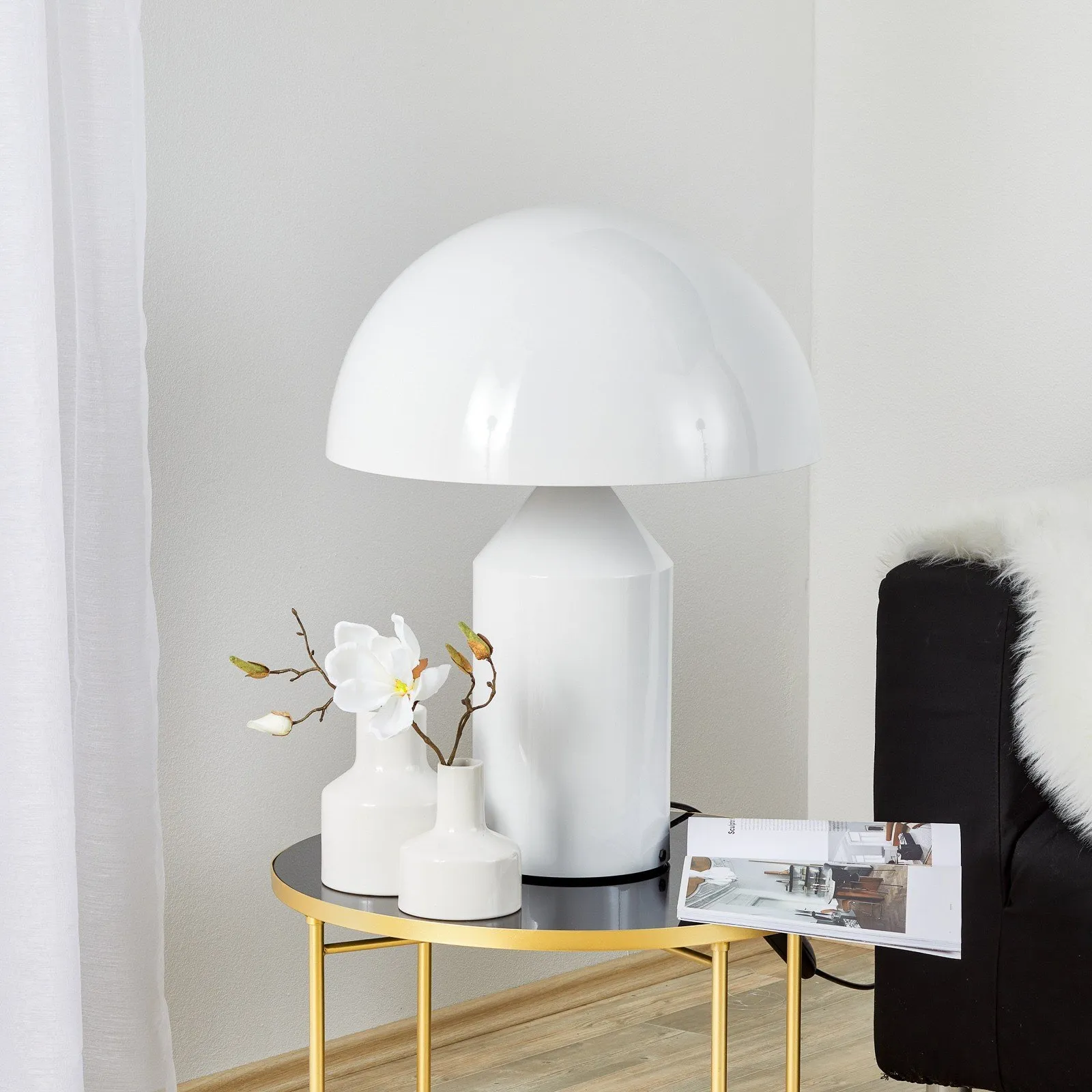 Atollo Mushroom Bedside Table Lamp