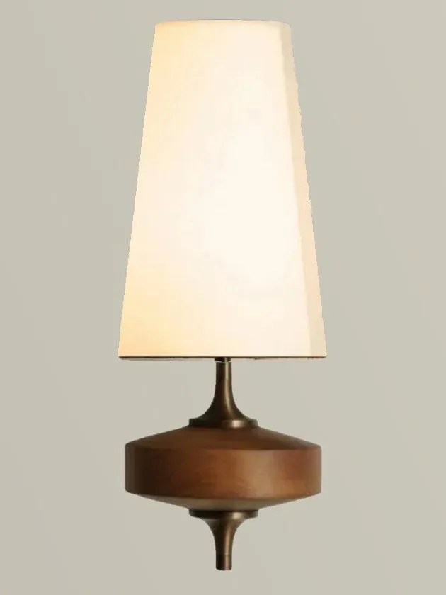 Tissu Blanc, lampe entière