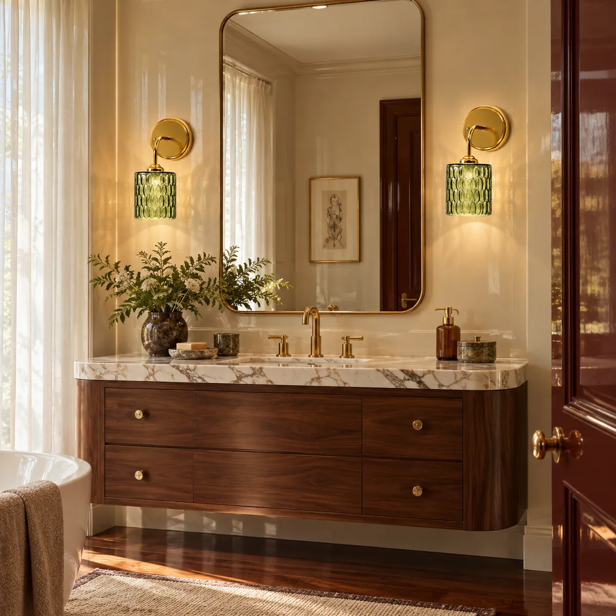 Hammered Shade, Short Arm, Small Canopy